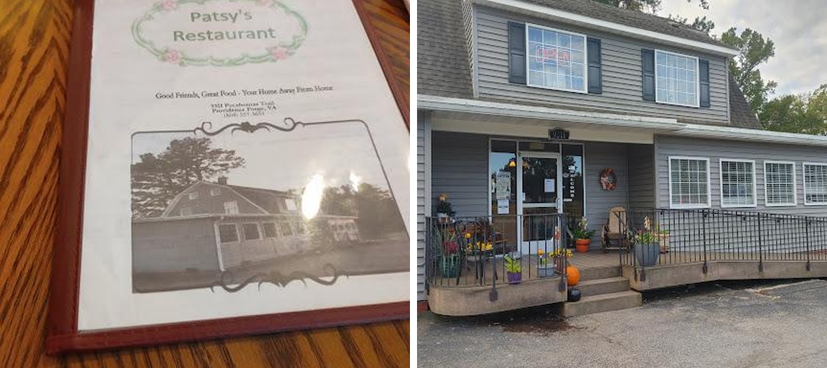 Patsy's Menu