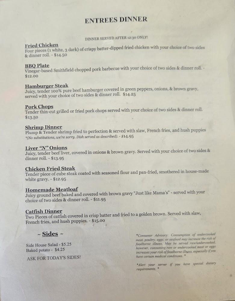 Patsy's Menu image 3